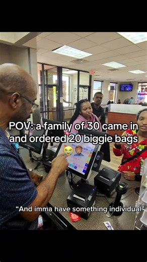 😭😭😭 #ai #pov #ragebait #prank #fyp | biggie bag wendy's