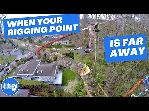 Rigging from another tree? How can I get the rigging line back? Here's how... RIGGING TECHNIQUES