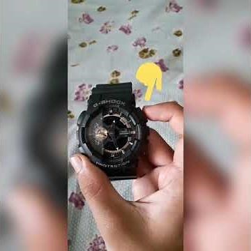 Turn On Auto Light Casio G-Shock WR20BAR Watch