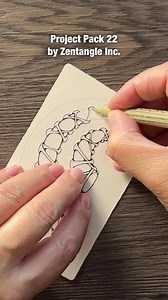 I couldn’t wait to get back home to start tangling along with the new Project Pack videos by Zentangle. I love the new tiles with pre-strung spiral shapes. 🥰 The supplies pack is from Tanglekunst Shop. ✨ Now I need to go back to days 1 and 2. 😊 • #pattern #zenart #zentangle #lineart #arttherapy #zentangleart #doodle #zendoodle #graphicart #penart #tangle #zia #zentangles #zen #pendrawing #drawings #mandala #mandalaart #tatooart #ornamental #patternlove | Zen Linea