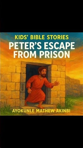 Peter’s escape from prison kids Bible stories #biblestories #biblestory #bibletales #kidsstories