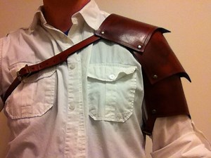 Making a Leather Pauldron