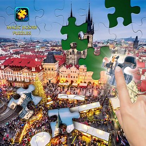 🥳From ginger cookies to bountiful Christmas markets, these puzzles are so perfect you’ll think they came from a Hallmark card https://bit.ly/2QRbit0 | Magic Jigsaw Puzzles