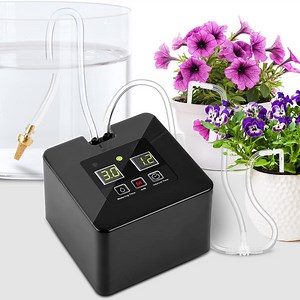 [Hot Item] Greenhouse Programmable Automatic Micro Auto Drip Irrigation Kit Water Timer Plant Self Watering System for Indoor Plants
