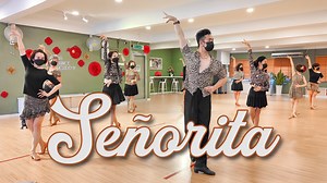 【Line Dance】Senorita ( Cha Cha Cha ) Choreographer : David Ang (MY) - February 2022 Music : Senorita - Shawn Mendes, Camila Cabello - Señorita Count : 34 Wall : 4 Level : Improver Dance Sequence : Wall 7 16C Tag 2C Demo by Da Dance Academy | Da Dance Academy