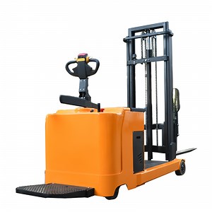 [Hot Item] Standing Type Electric Counterbalanced Pallet Stacker