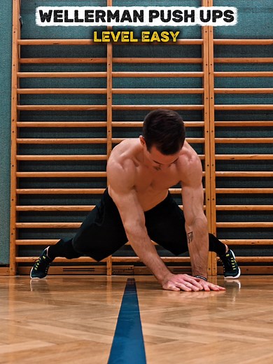 Easy Wellerman Push Up Challenge for Beginners
