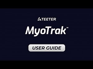 Teeter MyoTrak Cushion User Instructions
