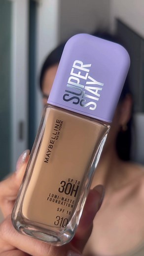 รีวิวรองพื้นใหม่! Maybelline Superstay Lumi Matte Foundation สี 310 💜