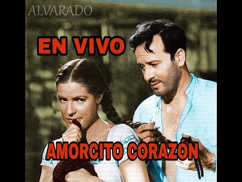 PEDRO INFANTE CANTA EN VIVO "AMORCITO CORAZON"