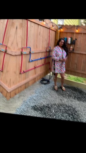 Outdoor Shower Season with Alice March
