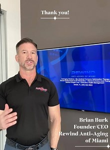 Thank you Brian Burk for all that you do. We are very grateful for your constant support and generosity. Raising almost $1,000 on your birthday to help fund our programs is such a great act. Wishing you many more great years to come. Thank you! ❤️ Rewind Anti-Aging of Miami - Hormone Replacement Therapy HRT | The Little Lighthouse Foundation