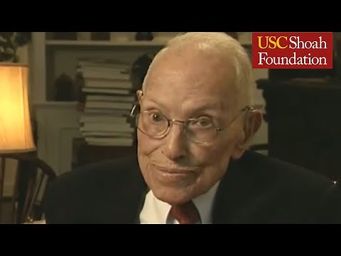 Helping Gay Soldiers During WWII | Bertram Schaffner | USC Shoah Foundation