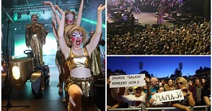 FOTO Veliki koncert Leta 3 na ŠČalati: Zlatni traktor zasjao na pozornici, okupilo se mnoštvo