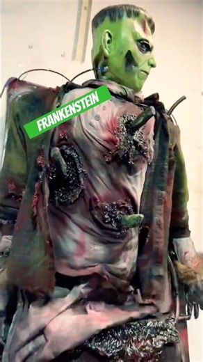 Frankenstein Animatronic: The Monster Awakens! #halloween #hauntedattractions