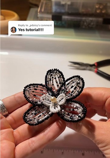 French Beaded Orchid Tutorial for Craft Lovers
