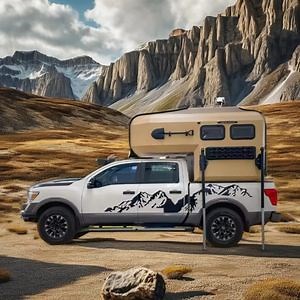 [Hot Item] All-Terrain Truck Camper Trailer for Thrilling Road Trips off Road Camper Trailer