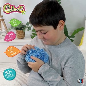 18 reactions | Blue the Badger, an adorable bundle of joy! With over 50+ reactions, you'll love tickling and playing with him. Available at Amazon for endless giggles and fun!  | Basic Fun Toys | Facebook