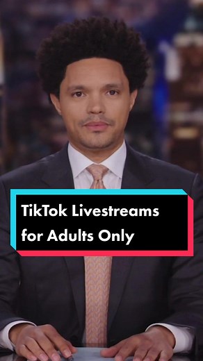 TikTok is unveiling livestreams for adults only...without sex and nudity? #DailyShow #fyp #foryoupage #livestream #tiktok