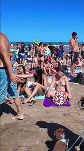 🇦🇷 Mar del Plata Beach a Sunny Day