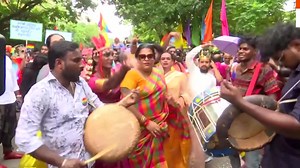 1.4K views · 92 reactions | ️‍ The city of Chennai in southern India celebrated Pride with rainbow flags, drums and a parade https://reut.rs/440SSZ2 | Reuters | Facebook