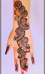 Simple Stylish Arabic Mehndi Design For Hands Simple Mehandi Designs | Mehndi Design