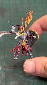 Trying Warhammer for the first time!! #warhammer #miniature #handpainted #warhammerpainting | Miniature Model Making