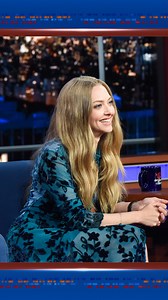 408K views · 4.5K reactions | Amanda Seyfried was once gifted a kick-ass, fabu-Gus Christmas present. 𢡊 #Colbert #AmandaSeyfried #HBD | The Late Show with Stephen Colbert | Facebook