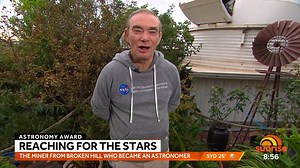 7.6K views · 95 reactions | An amateur astronomer who discovered his passion for space aged 50 has received a special award after building a telescope and observatory out of spare parts in his Broken Hill backyard  | Sunrise | Facebook