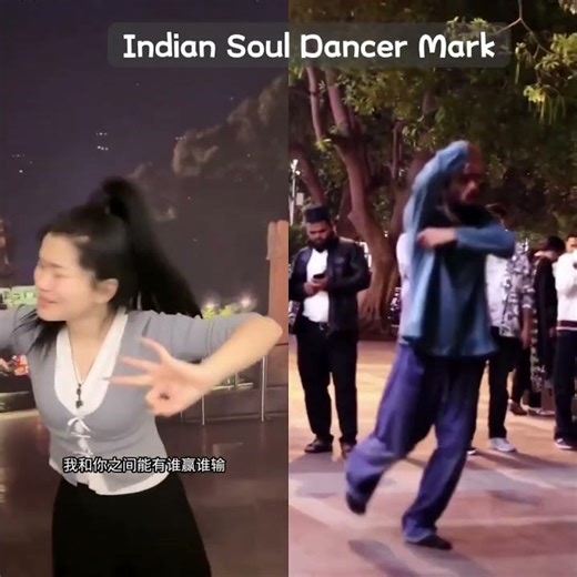 Emotional Love's Sin Finger Dance Split Screen Tribute to Indian Dancer Mark's Eternal Love Story
