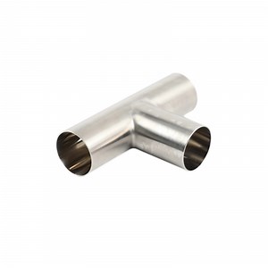 [Hot Item] Sanitary 3 Way Stainless Steel ASME Bpe Tee for Food Industry