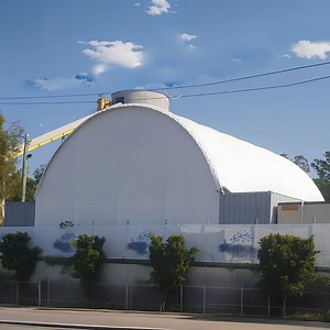 [Hot Item] PVC Dome Tent for Containers Steel Tube Storage Shelter