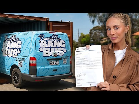 BONNIE BLUE'S BANGBUS GOES TO AUSTRALIA