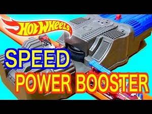 ホットウィール Hot Wheels Speed Power Booster / I tried jumping at high speedをレビュー