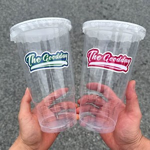 [Hot Item] Recyclable Big Size Pet Clear Disposable Plastic Popcorn Cups Popcorn Boxes