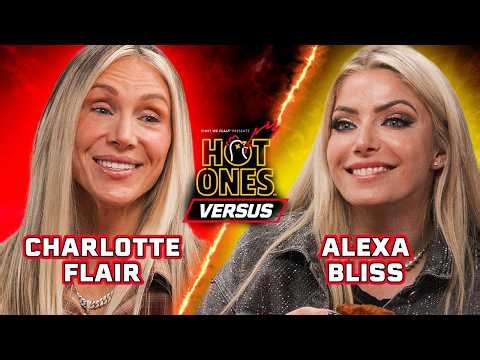 Charlotte Flair vs. Alexa Bliss | Hot Ones Versus