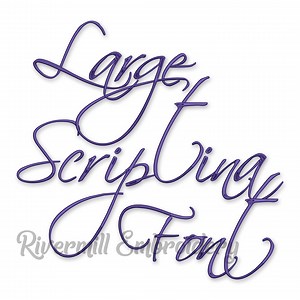 Large Scriptina Machine Embroidery Font Monogram Alphabet - 3 Sizes - BX Files Instant Download Design PES - Etsy