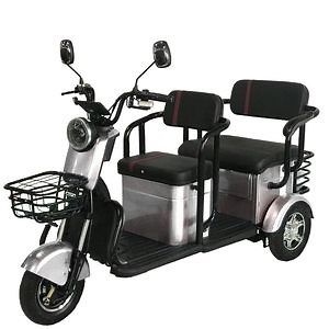 [Hot Item] China Manufacture New Energy 60V 800W 1000W Passenger Tricycles for Adults 48V 60V Digital Smart Motor 6 Speed Gears Electric Tricycles