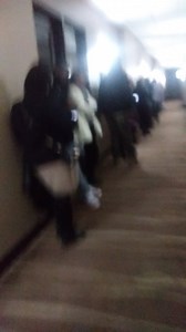 #SouthLoopHotel Da Line Waiting for Doors to open. People was super Early. ☺ | HOT Sauce Poetry Inspirational Set