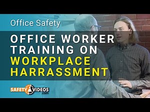 Office Worker Training on Workplace Harassment from SafetyVideos.com
