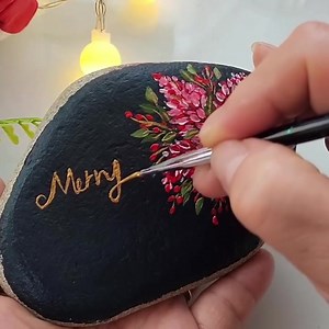 10K views · 174 reactions | Merry Christmas… | Acrylic Painting Techniques | Facebook