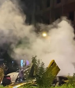 Lambo Sol berasap. Tak tahu apa punca 😐 | VideoViral Malaysia