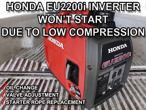 How To Repair A Honda EU2200i Generator That Won't Start