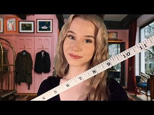 ASMR | Tailor Roleplay 🧵🪡(Measuring You, Personal Attention, Whispered)