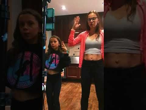 Behind the Scenes: Learn the Rollie Rollie Tik Tok dance with us!