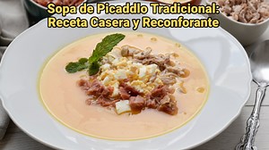 Sopa de Picadillo Tradicional: Receta Casera y Reconfortante