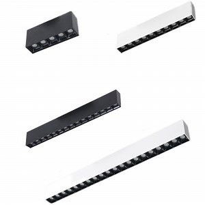 [Hot Item] Anti Glare 1.2m Modern Suspended Mounted LED Office Linear Grille Lighting