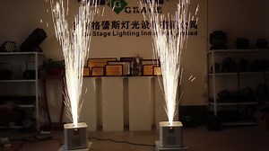 Grace 200g Titanium Powder for Cold Spark Machine Special Effect Cold Spark Machine Powder Dusty