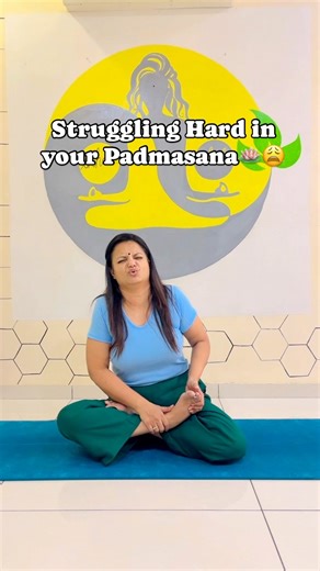 38K views · 1.6K reactions | Struggling Hard in your Padmasana覆...