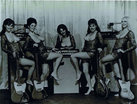 The Ladybirds: The world’s first and only all-girl topless band (NSFW)
